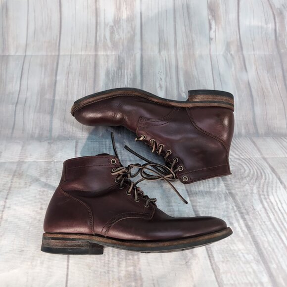 Viberg 2030 Service Boots Brown Leather – Size 8.5 - Picture 6 of 11